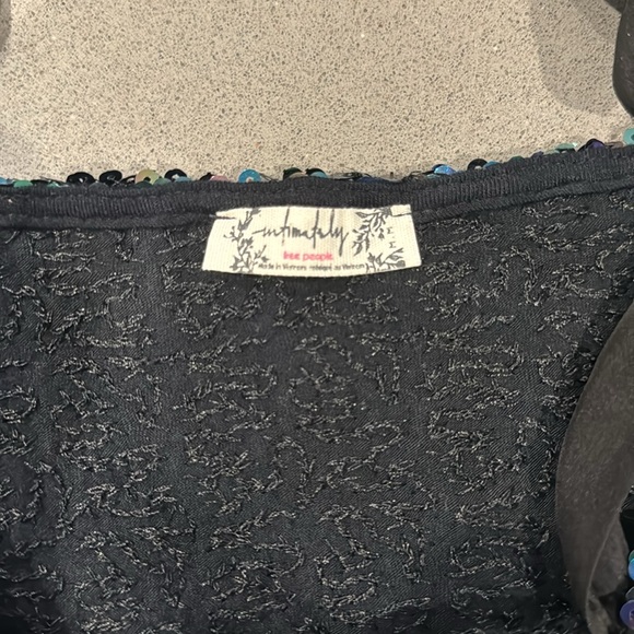 Free people sequin crop cami size medium - Picture 2 of 3